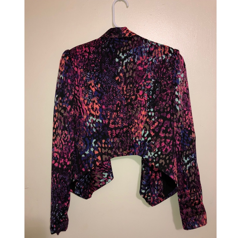 bebe Mixed Print Jacket - Picture 2 of 5